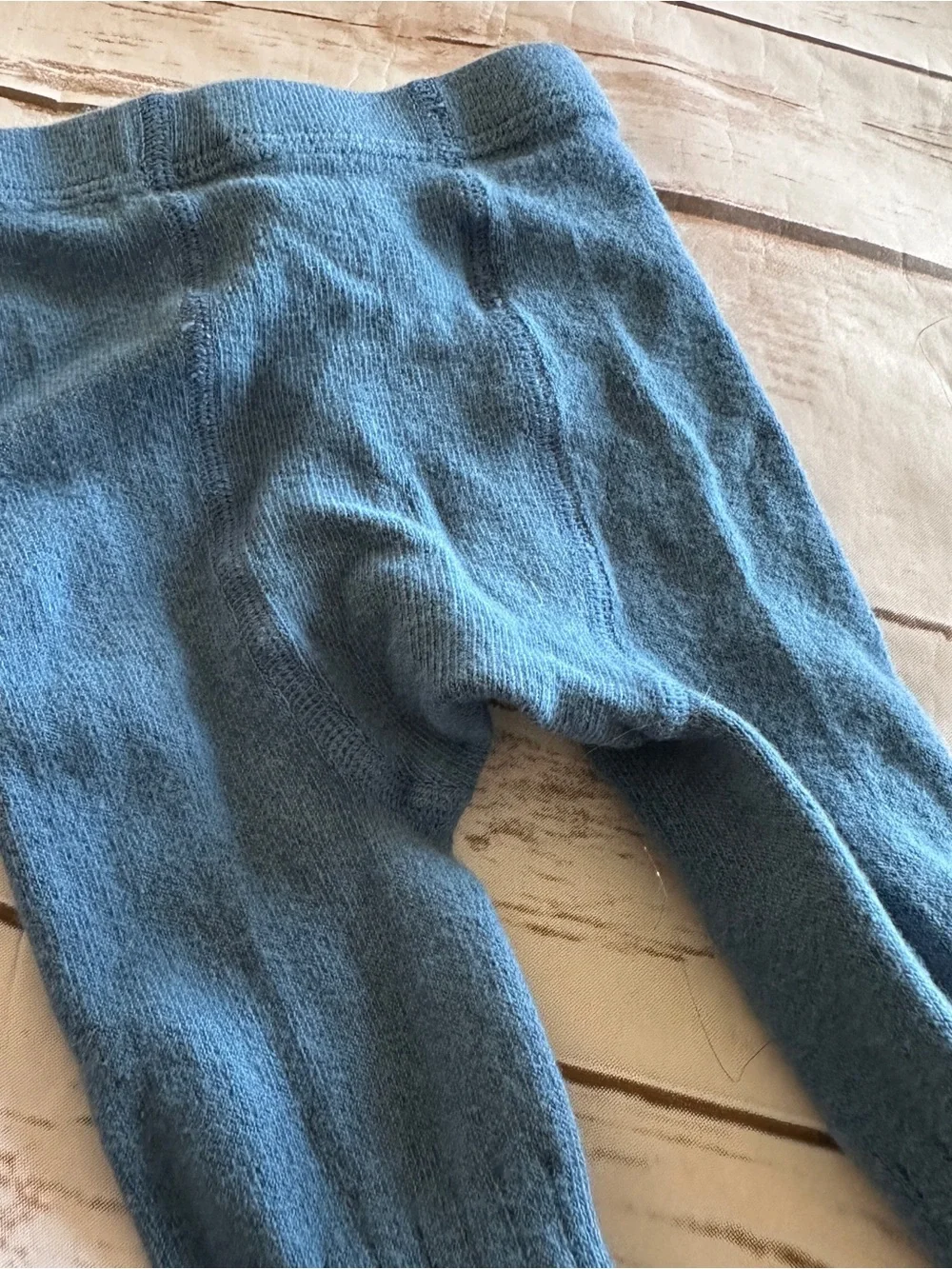 Baby Boden blue tights
